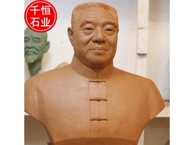 石雕现代人物胸像 汉白玉大理石古代名人雕塑 圆雕工艺雕像定制图4