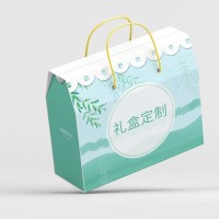 鸭蛋手提礼品盒 红酒外包装手提盒彩 印刷定制