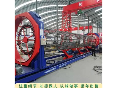 数控全自动钢筋笼滚焊机 桩基成型绕筋机 桥梁道路成型机图1