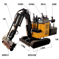 15型单缸 隧道凿毛机 适用于现浇混凝土结构中 自带喷淋