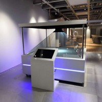 厂家直供 珠宝 化妆品展示柜 全息幻影成像 360度展示设备