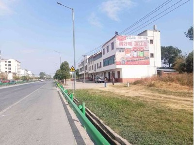 江苏扬州民生银行墙体喷绘广告前景 古建墙面绘画图1